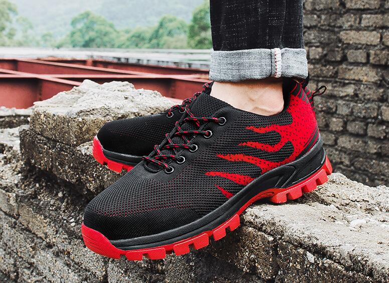 popular fly woven breathable soft comfortable labor protection antistatic anti stab anti smash steel shoes waterproof work shoes yakuda local online store, Black red
popular fly woven breathable soft comfortable labor protection antistatic anti stab anti smash steel shoes waterproof work shoes yakuda local online store, Black red