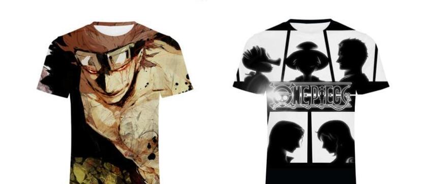 One Piece New Summer Harajuku adventure 3D Printed Cool teenager Luffy 3d T-Shirt Men Short tops Asian plus-size 5XL