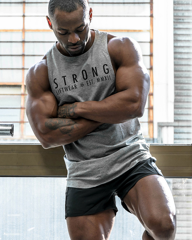 E-BAIHUI 2021 New Brand Bodybuilding Fitness T-Shirt Tank Running Men Gym Tanktop Sleeveless Undershirt Sport Tank TT057, White
E-BAIHUI 2021 New Brand Bodybuilding Fitness T-Shirt Tank Running Men Gym Tanktop Sleeveless Undershirt Sport Tank TT057, White