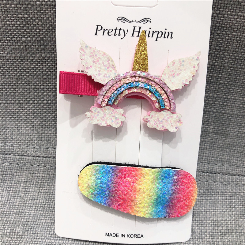 2PCS Rainbow Cake Bow Tie Hair Pins Hair Clips Plush Sphere Clips Sequins Girls BB Head Wear Head Decoration, White
2PCS Rainbow Cake Bow Tie Hair Pins Hair Clips Plush Sphere Clips Sequins Girls BB Head Wear Head Decoration, White