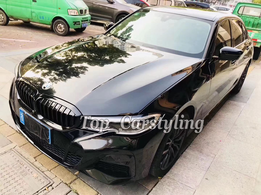 TPU Self healing PPF black vinyl for car wrap Paint protection film Premium Germany quality Henkel glue size1.52x15m Roll