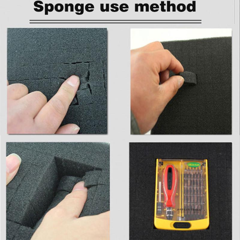 2 pieces 260*220 mm easy cutting pick pluck foam for tool box,without hard plastic case
2 pieces 260*220 mm easy cutting pick pluck foam for tool box,without hard plastic case
