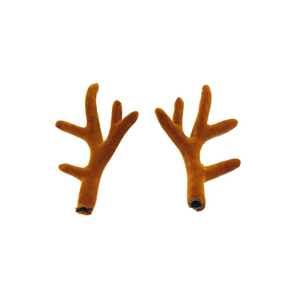 A Pair Simulated Antlers Tiara Headbands Flocked Sika Deer DIY Accessories Materials Christmas Party Supplies Photography Props
A Pair Simulated Antlers Tiara Headbands Flocked Sika Deer DIY Accessories Materials Christmas Party Supplies Photography Props