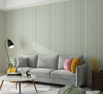 Wholesale- Plain dark gray vertical striped wallpaper waterproof PVC solid color wallpaper Engineering clothing papel de parede para quarto