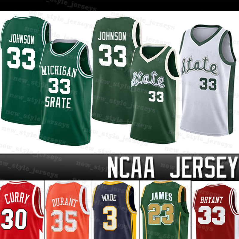 NCAA Michigan State Spartans 33 Earvin Men Johnson Jersey RICHARDS Curry LeBron Wade James DAVIDSON college Basketball Jersey, Black;red
NCAA Michigan State Spartans 33 Earvin Men Johnson Jersey RICHARDS Curry LeBron Wade James DAVIDSON college Basketball Jersey, Black;red