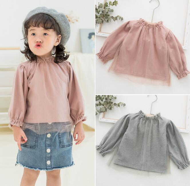 girl kids clothing Long sleeve shirt Round Collar Solid Color Design Shirt Spring Fall girl TOP 100% cotton Clothing, Pink
girl kids clothing Long sleeve shirt Round Collar Solid Color Design Shirt Spring Fall girl TOP 100% cotton Clothing, Pink