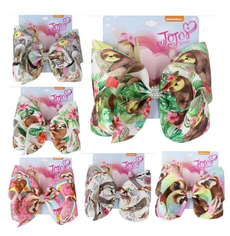 JOJO swia HOT 8inch Cute animals tree shrew Bows for Girls Christmas sloths Hair Bows With Clips Bowknot Handmade Hair Accessories 15PCS/, Color 1
JOJO swia HOT 8inch Cute animals tree shrew Bows for Girls Christmas sloths Hair Bows With Clips Bowknot Handmade Hair Accessories 15PCS/, Color 1
