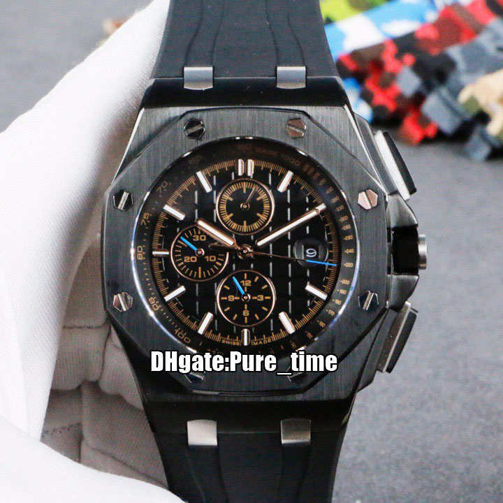 New Royal 26405CE.OO.A002CA.02 Black Dial Cal.3126 Automatic Mens Watch PVD Black Steel Case Sapphire Rubber Sport Gents Watches Pure_Time, Customer waterproof service
New Royal 26405CE.OO.A002CA.02 Black Dial Cal.3126 Automatic Mens Watch PVD Black Steel Case Sapphire Rubber Sport Gents Watches Pure_Time, Customer waterproof service