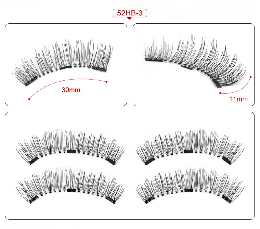 Magnetic Eyelashes For Dropshipping 3 magnetic natural HandMade Full Strip false Lash cilios 1 Pair with applicator Tweezer
Magnetic Eyelashes For Dropshipping 3 magnetic natural HandMade Full Strip false Lash cilios 1 Pair with applicator Tweezer
