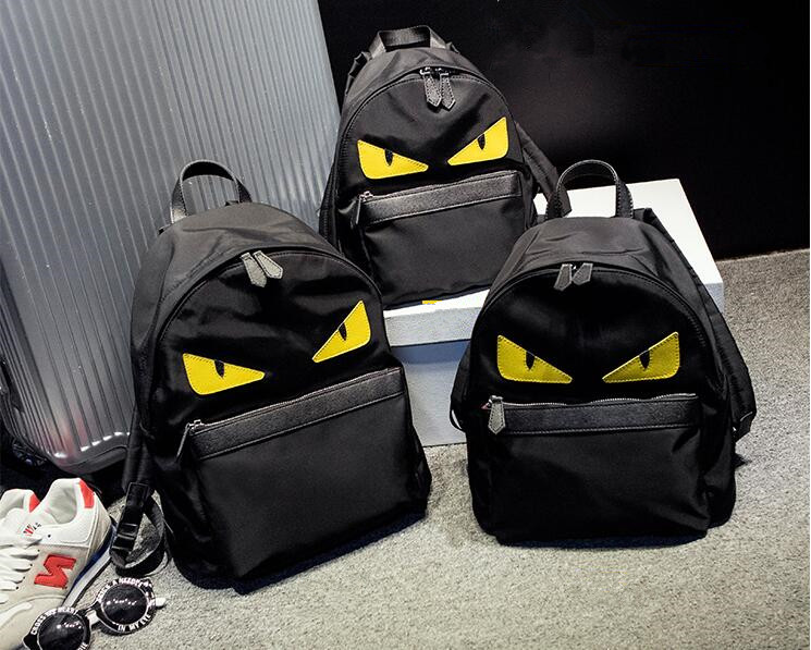 Authentic fashion waterproof nylon cloth little monster backpack yellow eyes schoolbag all-purpose backpack for boys and girls
Authentic fashion waterproof nylon cloth little monster backpack yellow eyes schoolbag all-purpose backpack for boys and girls