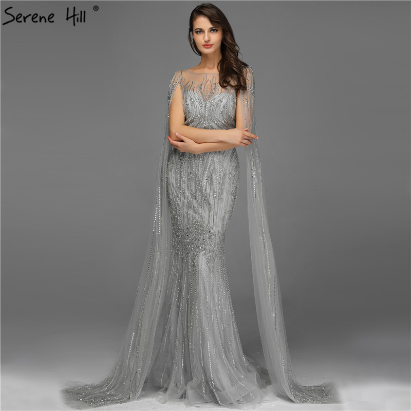 Grey Luxury Sleeveless Dubai Design Evening Dresses 2019 O-Neck Crystal Beading Sexy Evening Gowns Serene Hill LA70160, Gold
Grey Luxury Sleeveless Dubai Design Evening Dresses 2019 O-Neck Crystal Beading Sexy Evening Gowns Serene Hill LA70160, Gold
