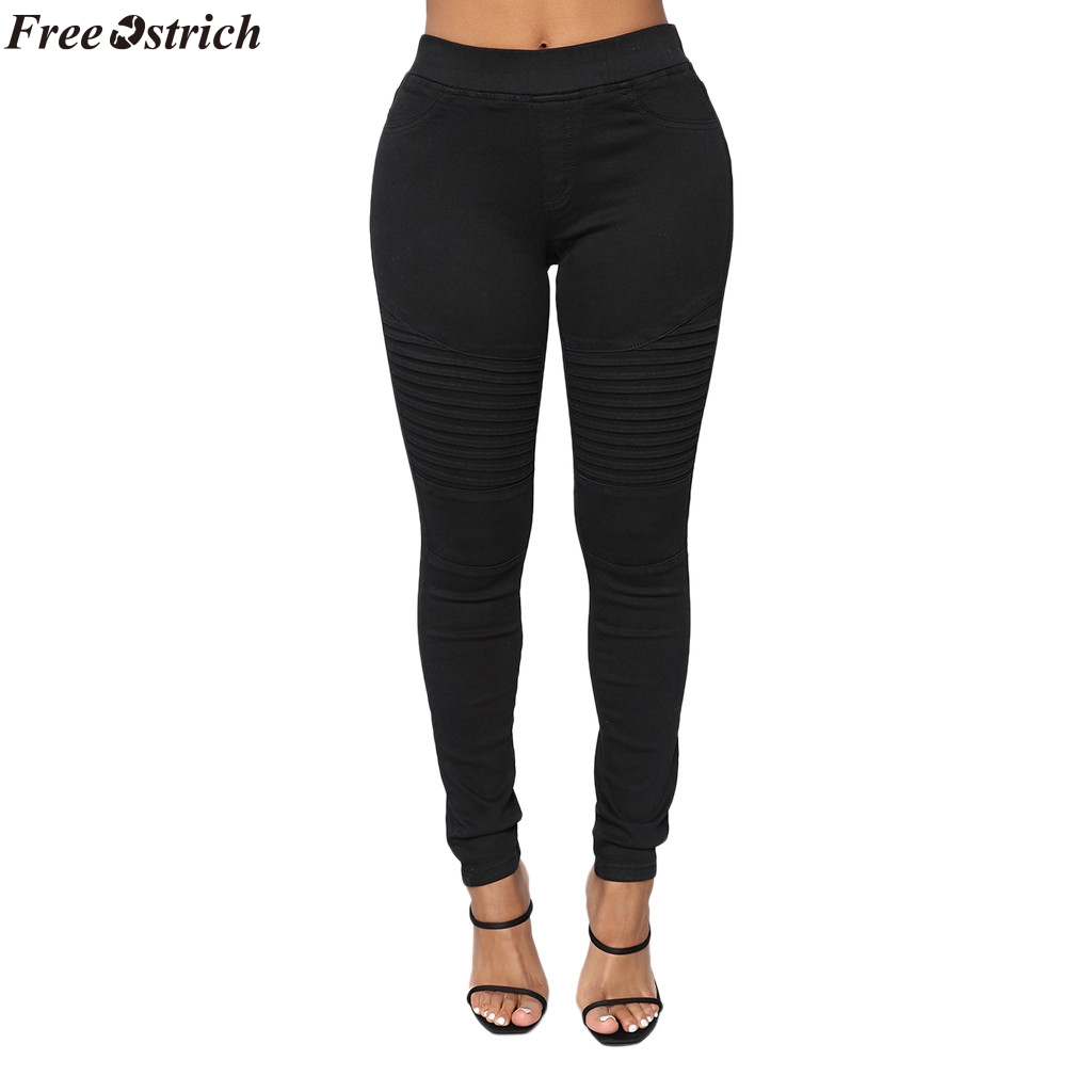 FREE OSTRICH Elegant Women Harem Pants Elastic Waist Stretch Long Pants Skinny Street Trousers Sexy Fitness sweatpants Slim 2019, Black
FREE OSTRICH Elegant Women Harem Pants Elastic Waist Stretch Long Pants Skinny Street Trousers Sexy Fitness sweatpants Slim 2019, Black