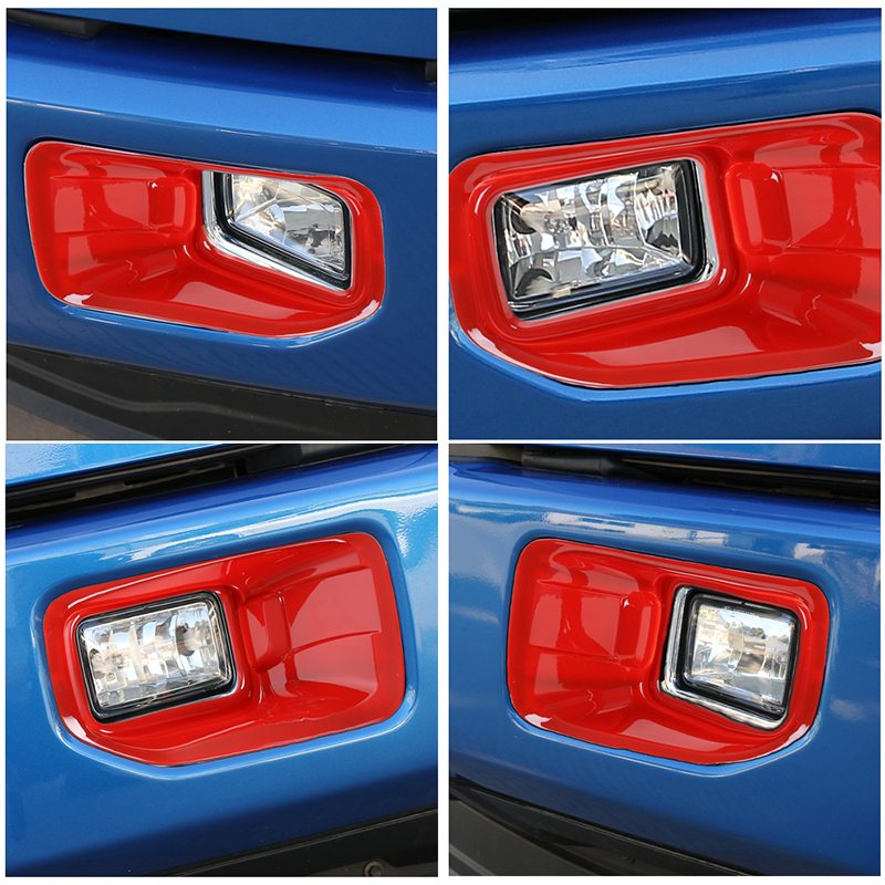 ABS Front Fog Shade Lamp Decorative Cover For Ford F150 2015 UP Car Styling Exterior Accessories