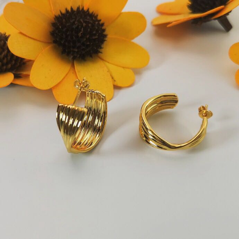 Hoop & Huggie Simple Large Cross Stud Earring S925 Copper Yellow Gold Bow Knot Rope Round Women Wedding Party Jewelry
Hoop & Huggie Simple Large Cross Stud Earring S925 Copper Yellow Gold Bow Knot Rope Round Women Wedding Party Jewelry