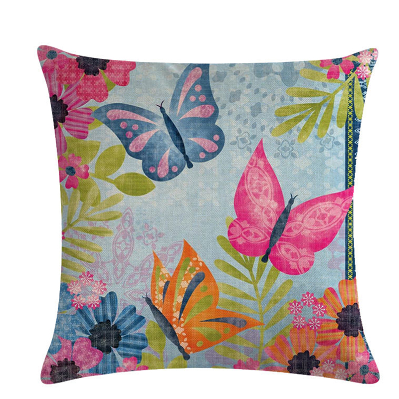 Butterfly Flower Bird Spring Pattern Pillow Cover Cushion For Sofa Oil Painting Pillowcase Case On The Pillow Art Throw Pillows, Style 4
Butterfly Flower Bird Spring Pattern Pillow Cover Cushion For Sofa Oil Painting Pillowcase Case On The Pillow Art Throw Pillows, Style 4