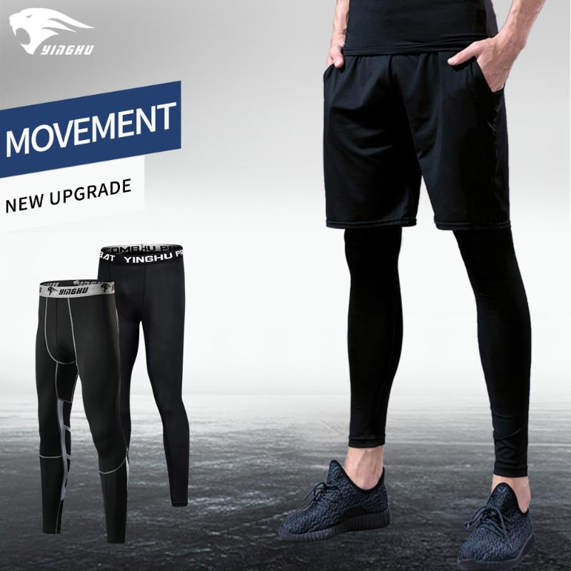 YINGHU 2pcs / set male sports suit gym clothing compression fitness running jogging sportswear workout workout fake tight pants, 015
YINGHU 2pcs / set male sports suit gym clothing compression fitness running jogging sportswear workout workout fake tight pants, 015