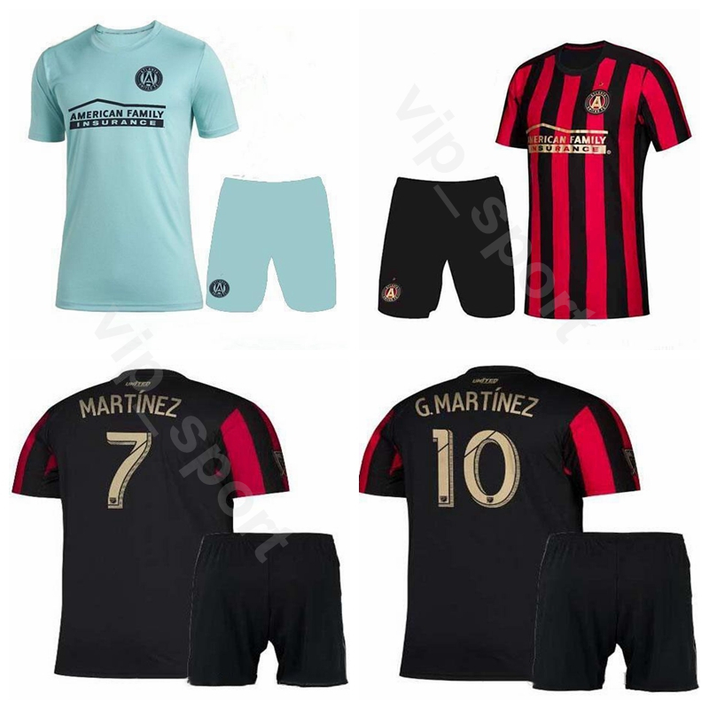 MLS Atlanta United FC Soccer 15 Hector Villalba Jersey Set 7 Josef Martinez 18 Jeff Larentowicz 1 Brad Guzan Football Shirt Kits Uniform, Black
MLS Atlanta United FC Soccer 15 Hector Villalba Jersey Set 7 Josef Martinez 18 Jeff Larentowicz 1 Brad Guzan Football Shirt Kits Uniform, Black