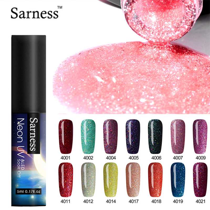Sarness Neon Gel Nail Polish Gliters Gellak Gelpolish Soak Off Nail Art Colorful Gel Varnish Purple Red Colors Polish, Fs001
Sarness Neon Gel Nail Polish Gliters Gellak Gelpolish Soak Off Nail Art Colorful Gel Varnish Purple Red Colors Polish, Fs001