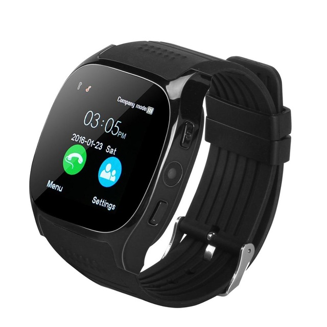 T8 GPS Smart Watch Bluetooth Passometer Sports Activity Tracker Smart Wristwatch With Camera Clock SIM Slot Bracelet For iPhone Android