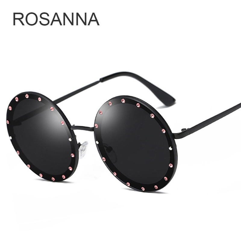 Luxury Round Crystal Decorative Sunglasses Women New 2019 Brand Designer Rhinestone Sun Glasses for Female High Quality Oculos, White;black
Luxury Round Crystal Decorative Sunglasses Women New 2019 Brand Designer Rhinestone Sun Glasses for Female High Quality Oculos, White;black