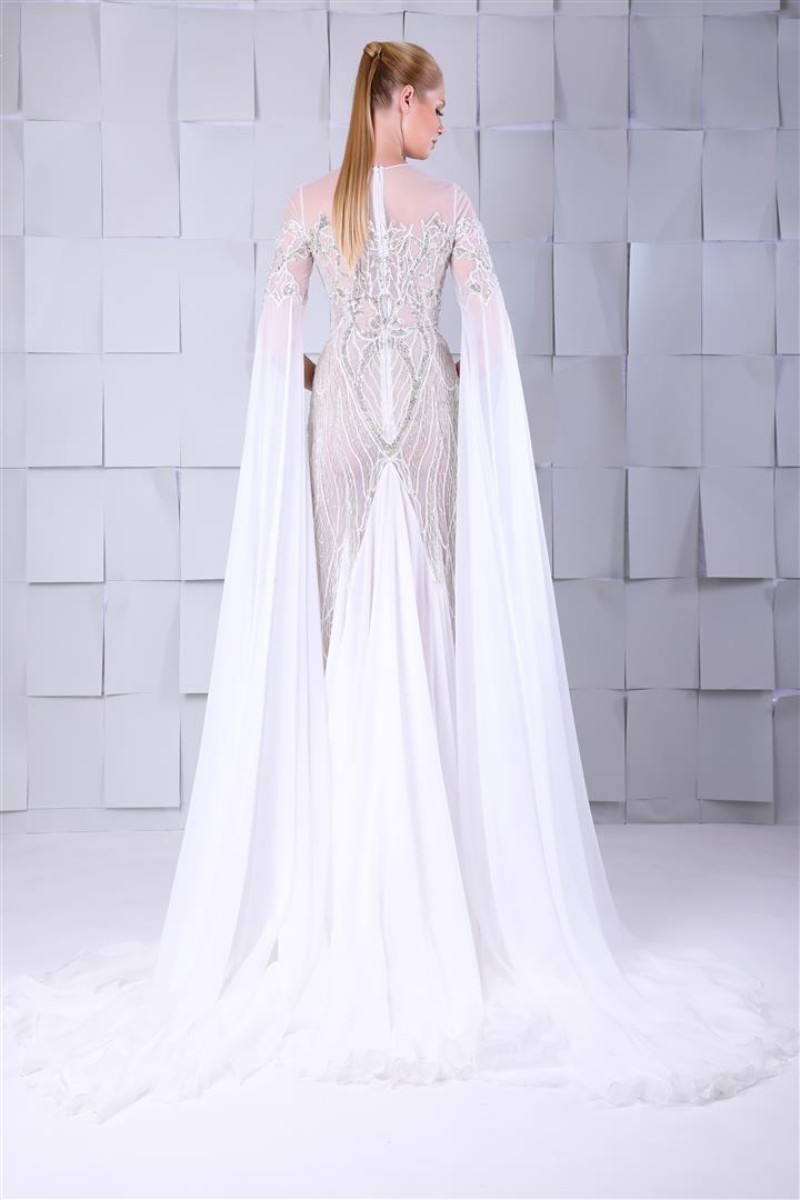 latest sheath split prom dress with wrap beading appliqued evening gowns embroidery formal plus size gowns