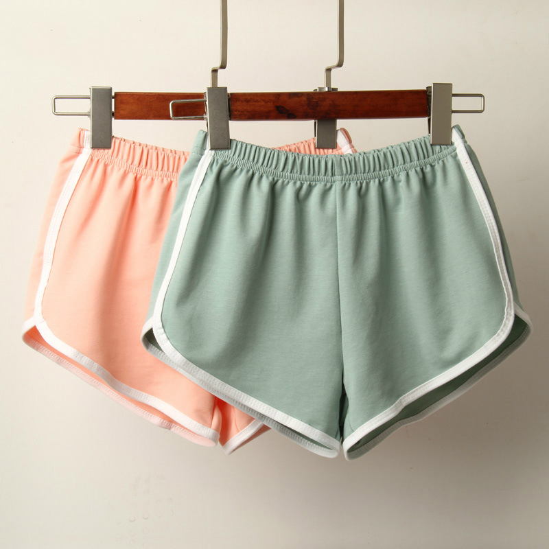 Sports Shorts Women Summer Casual Lady Elastic Waist Beach Correndo Short Pants 2020 New Candy Color Anti Emptied Skinny Shorts, Black shorts
Sports Shorts Women Summer Casual Lady Elastic Waist Beach Correndo Short Pants 2020 New Candy Color Anti Emptied Skinny Shorts, Black shorts