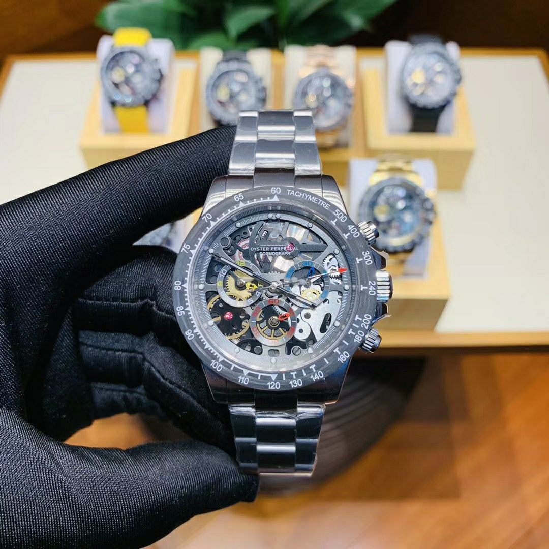 Master Top Version Luxury Mens watch La Montoya 116500LN 116503 116506 Openworked Skeleton Tourbillon Automatic Movement Mens Fashion Watch, Black
Master Top Version Luxury Mens watch La Montoya 116500LN 116503 116506 Openworked Skeleton Tourbillon Automatic Movement Mens Fashion Watch, Black