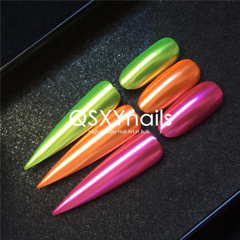0.5g Spring Summer Candy Color Fluorescent Mirror Powder Nail Chrome Foil Pigment Glitter Smooth Rubbing for Nail Art Gel Polish
0.5g Spring Summer Candy Color Fluorescent Mirror Powder Nail Chrome Foil Pigment Glitter Smooth Rubbing for Nail Art Gel Polish