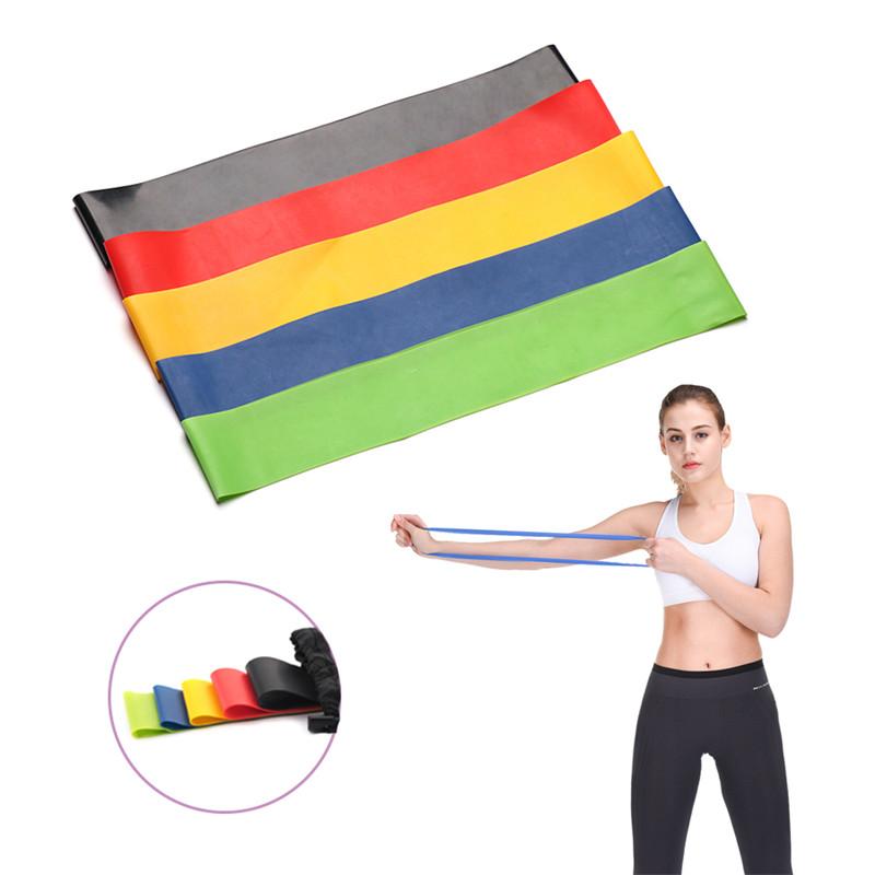 Weimostar Athletic Yoga Resistance Bands 600*76 Latex Fitness Sports Strength Training Bands Gym Squat Elastic Excercise
