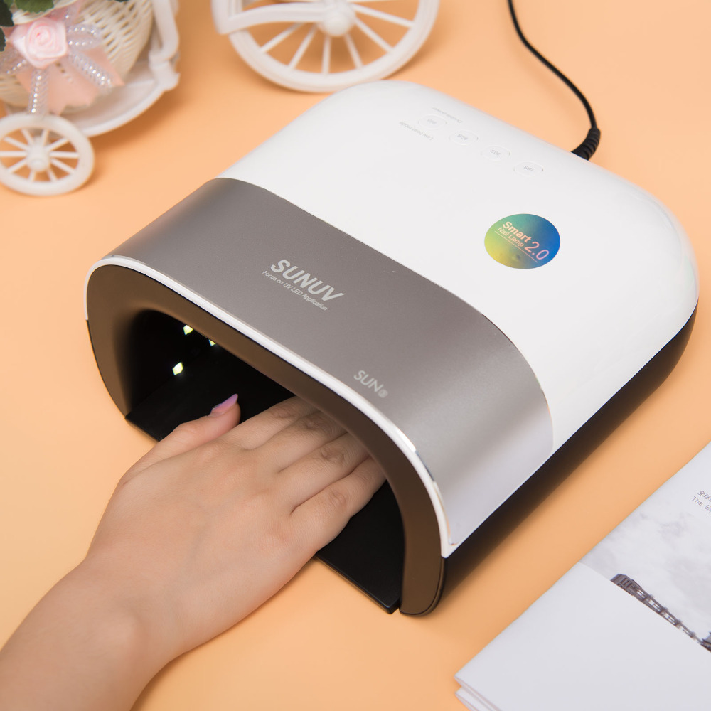SUNUV SUN3 48W UV LED Lamp Menicure Led Timer Invisible LCD Display Infrared Smart 2.0 With Original Box LY191228