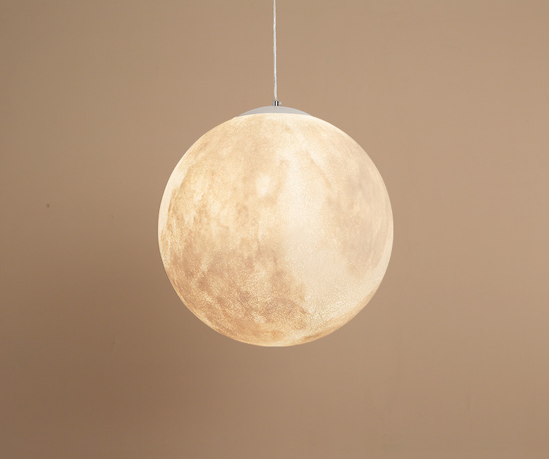 Hot Sale LED Pendant Lights Moon Light Indoor Lighting Office Study Lamp Chandelier Celestial Ball Lamps Creativity Factory Outlet