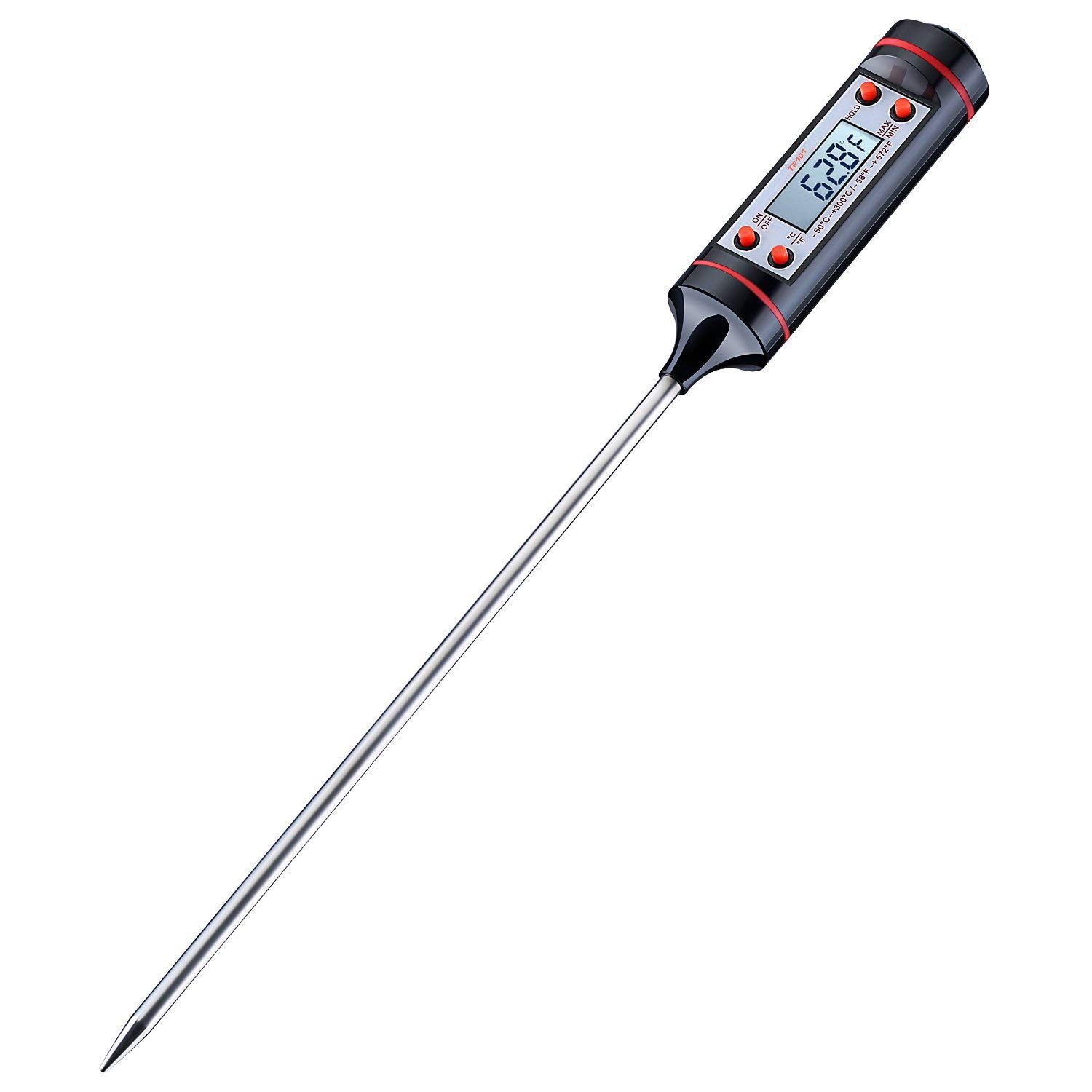 Digital Instant Read Meat Thermometer Kitchen Cooking Food Candy Thermometer for Oil Deep Fry BBQ Grill Smoker Thermometer
Digital Instant Read Meat Thermometer Kitchen Cooking Food Candy Thermometer for Oil Deep Fry BBQ Grill Smoker Thermometer