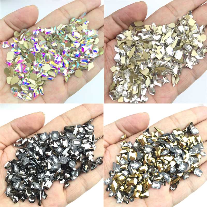 50pcs Mixed Size Shiny Nail Art Rhinestone Decorations Flatback Charm Glass Gems Diamonds 3D Design Crystal Manicure Accessory
50pcs Mixed Size Shiny Nail Art Rhinestone Decorations Flatback Charm Glass Gems Diamonds 3D Design Crystal Manicure Accessory