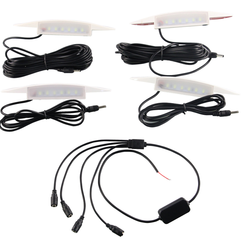 Car Wheel Tyre Lights Eyebrow Lght Atmosphere LED Auto Wheels Eyebrows Neon Tire Flash Night Lamp With 7 Colors