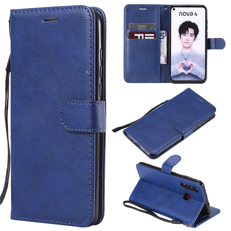 Cell Phone Cases For Huawei NOVA 4 Case Flip Cover Wallet Stand Pure Color PU Leather Mobile Bags Coque Fundas, Black
Cell Phone Cases For Huawei NOVA 4 Case Flip Cover Wallet Stand Pure Color PU Leather Mobile Bags Coque Fundas, Black