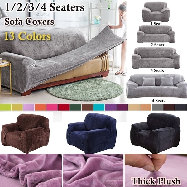13 Solid Colors Thick Plush Sofa Slipcovers Warm Soft Sofa Cushion Covers Washable Couch Cover For Living Room 1/2/3/4 Seaterw
13 Solid Colors Thick Plush Sofa Slipcovers Warm Soft Sofa Cushion Covers Washable Couch Cover For Living Room 1/2/3/4 Seaterw