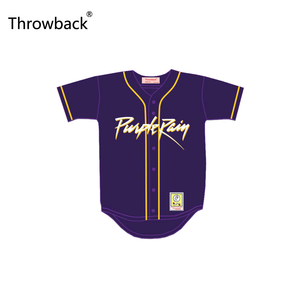 Throwback Prince Tribute Purple Rain Baseball Jersey with Patch Stitch Custom Your Name & Number Movie Jersey, As photo
Throwback Prince Tribute Purple Rain Baseball Jersey with Patch Stitch Custom Your Name & Number Movie Jersey, As photo