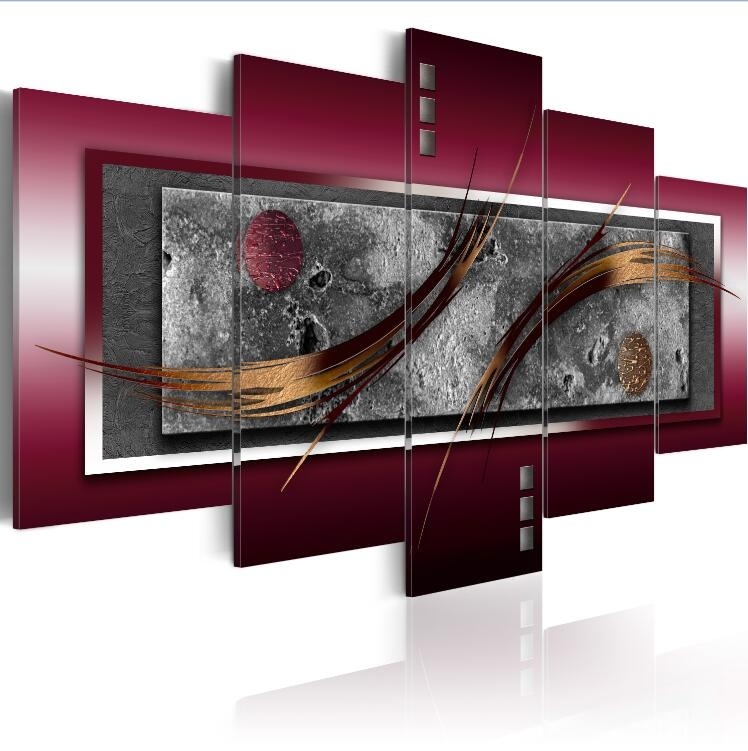 5 Panels Hot Canvas Print Artistic EleganceLandscape Poster Modern Home Wall Decor Painting Canvas Printing Art HD Print Painting