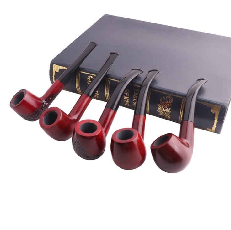 New Redwood Classic Solid Wood Pipe Sandalwood Portable Men's Pipe Removable Filter Pipe
New Redwood Classic Solid Wood Pipe Sandalwood Portable Men's Pipe Removable Filter Pipe