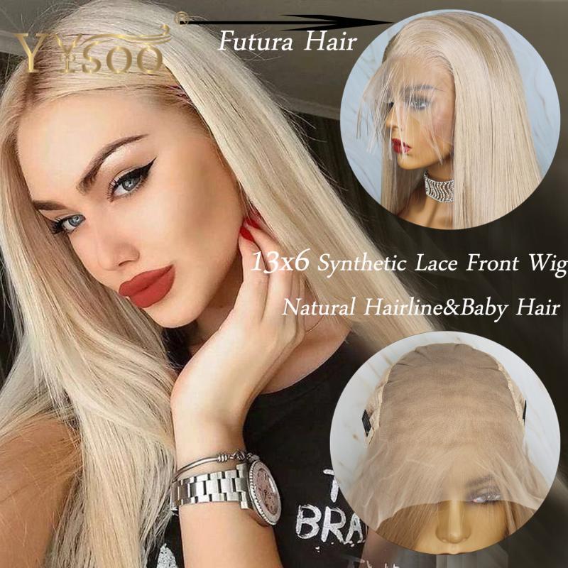 YYsoo Long 103 Color 13x6 Synthetic Lace Front Wigs Silky Straight Futura Japan Heat Resistant Fiber Hair Blonde Wigs for Women
YYsoo Long 103 Color 13x6 Synthetic Lace Front Wigs Silky Straight Futura Japan Heat Resistant Fiber Hair Blonde Wigs for Women