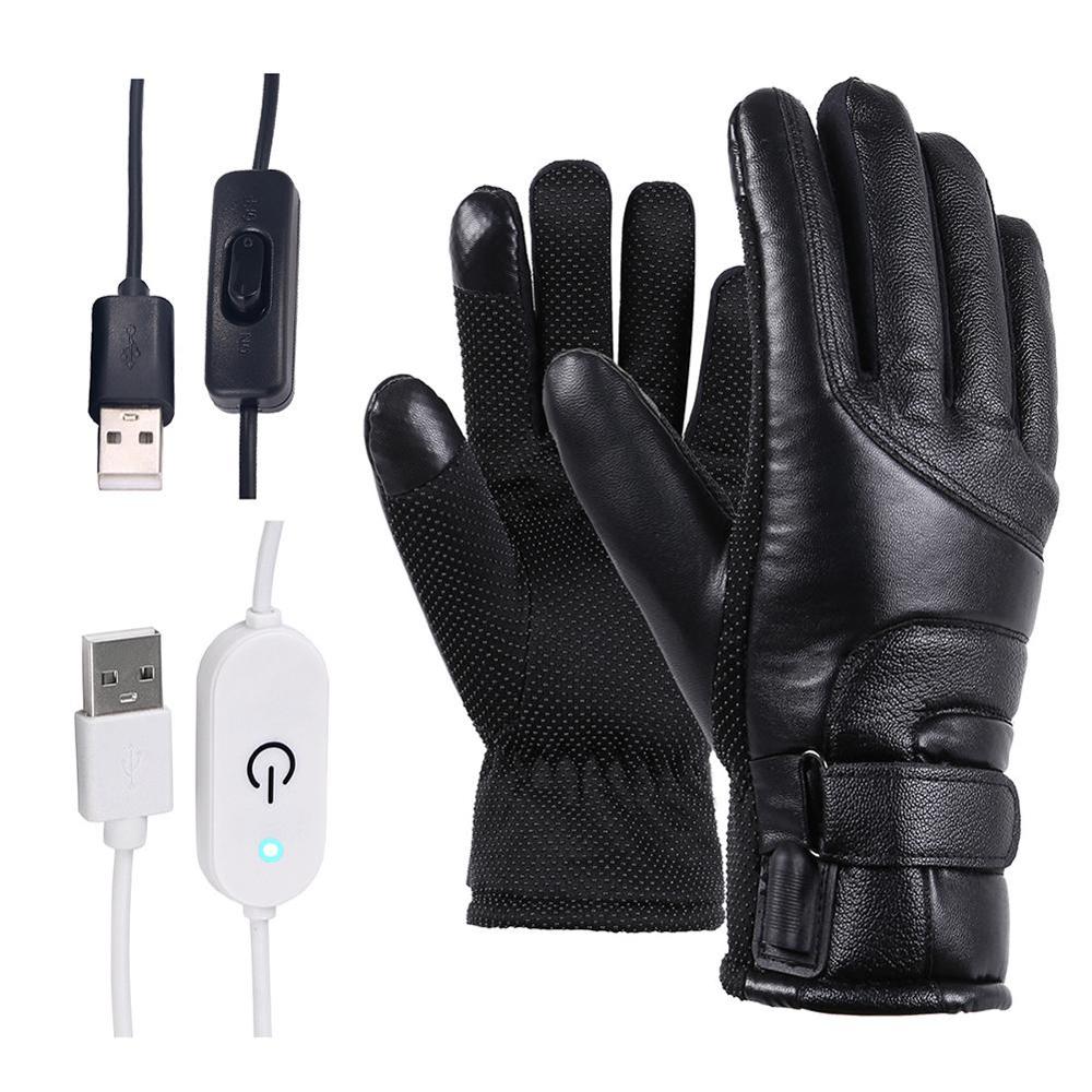 Motorcycle Electric Heated Gloves Windproof For Cycling Skiing Winter Warm Heating Gloves USB Powered For Men Women Sports Ski, Black
Motorcycle Electric Heated Gloves Windproof For Cycling Skiing Winter Warm Heating Gloves USB Powered For Men Women Sports Ski, Black