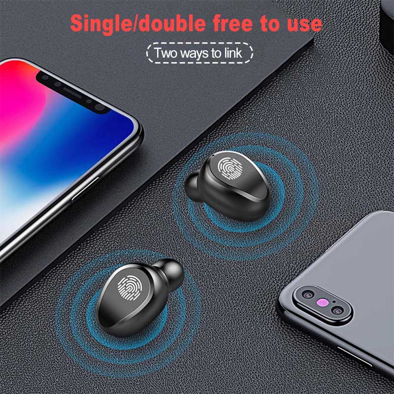 F9 Mini Twins Wireless Bluetooth Luxury 50 Stereo Headset Waterproof Sport Headphone InEar Earphones Earbuds TWS Smartphone7190762