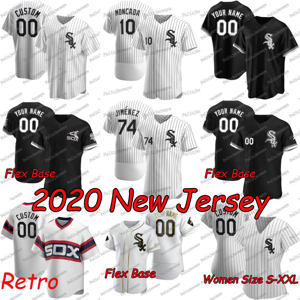 2020 New 74 Eloy Jimenez 88 Luis Robert Yoan Moncada Lucas Giolito Edwin Encarnacion Leury Garcia Tim Anderson James McCann Jerseys, Cool base black
2020 New 74 Eloy Jimenez 88 Luis Robert Yoan Moncada Lucas Giolito Edwin Encarnacion Leury Garcia Tim Anderson James McCann Jerseys, Cool base black