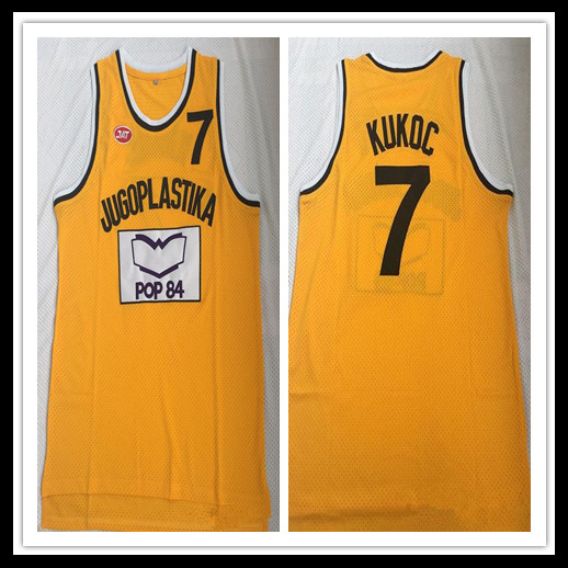 Men's Jugoplastika Split The movie 7 Toni Kukoc Jersey Basketball Cheap Stitched Yellow Mix Order Size S-XXL, 25-yellow
Men's Jugoplastika Split The movie 7 Toni Kukoc Jersey Basketball Cheap Stitched Yellow Mix Order Size S-XXL, 25-yellow