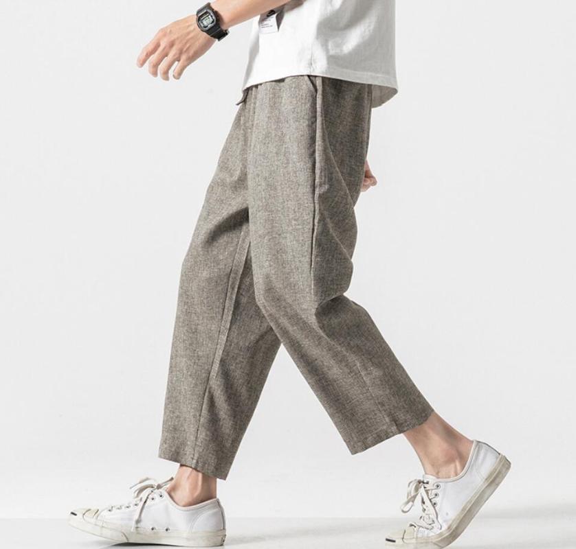 Sinicism Men Oversize Wide Leg Pants Mens Straight Casual Ankle-Length Pants Chinese Style Summer Male Harem, Wyh-3309-1
Sinicism Men Oversize Wide Leg Pants Mens Straight Casual Ankle-Length Pants Chinese Style Summer Male Harem, Wyh-3309-1