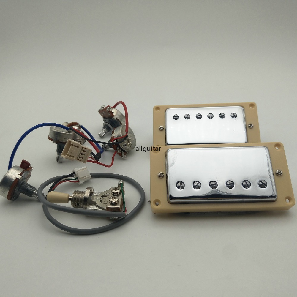 50s Alnico Humbucker Guitar Pickups Alnico5 1C Braided Shield Electric Guitar Pickups + Wiring Guitar Parts
50s Alnico Humbucker Guitar Pickups Alnico5 1C Braided Shield Electric Guitar Pickups + Wiring Guitar Parts