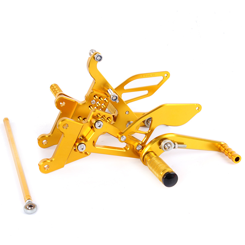 For YZF-R6 YZF R6 2005 2006 CNC Aluminum Motorcycle Adjustable Rearsets Rear Sets Foot Pegs Pedal Foot Rests
For YZF-R6 YZF R6 2005 2006 CNC Aluminum Motorcycle Adjustable Rearsets Rear Sets Foot Pegs Pedal Foot Rests