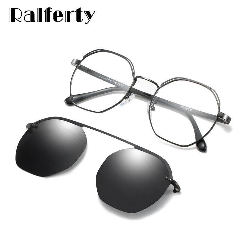 Ralferty Polygon Glasses Frame Magnetic Sunglass Clip On Eyeglasses Prescription Sunglasses Women Myopia Ladies 0 Degree Z8051
Ralferty Polygon Glasses Frame Magnetic Sunglass Clip On Eyeglasses Prescription Sunglasses Women Myopia Ladies 0 Degree Z8051