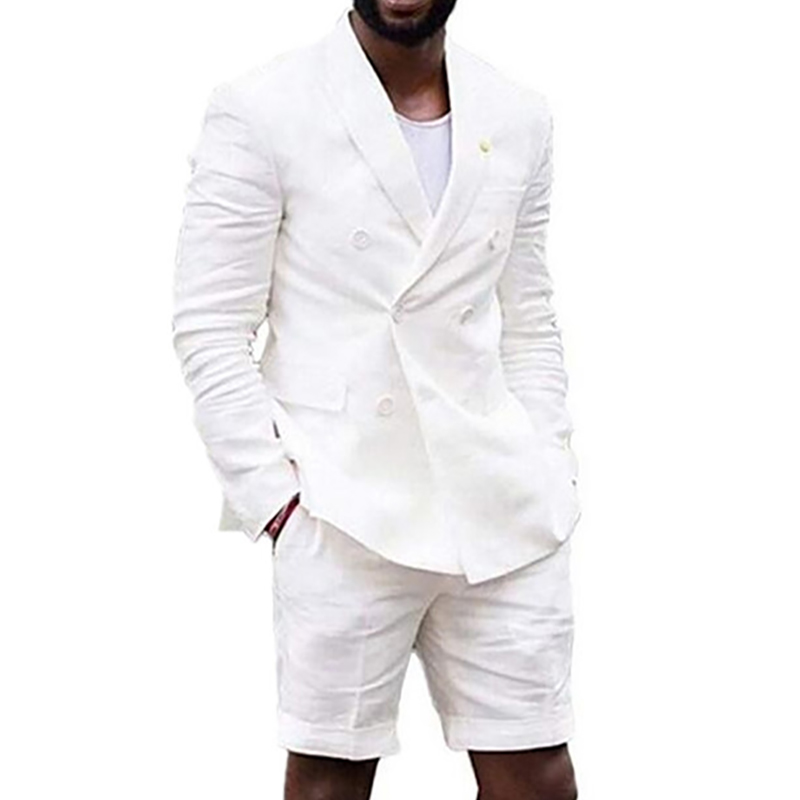 Mens Suits Slim Fit Two PCs Groomsmen Wedding Tuxedos For Men Shawl Lapel Formal Prom Suit for 2020 (Jacket+Short Pants, Magnify
Mens Suits Slim Fit Two PCs Groomsmen Wedding Tuxedos For Men Shawl Lapel Formal Prom Suit for 2020 (Jacket+Short Pants, Magnify