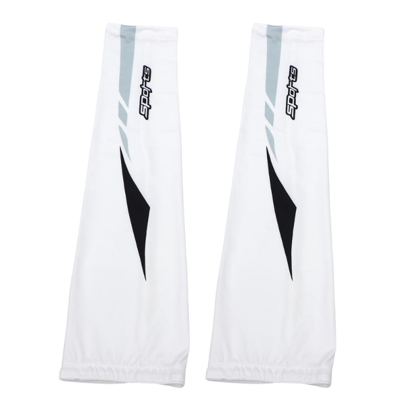 1 Pair of Large Size Sunscreen Ice Silk Sleeves Breathable Sun Block Oversleeve Outdoor Riding Arm Sleeve Long Cooling Arm Cover, White black
1 Pair of Large Size Sunscreen Ice Silk Sleeves Breathable Sun Block Oversleeve Outdoor Riding Arm Sleeve Long Cooling Arm Cover, White black